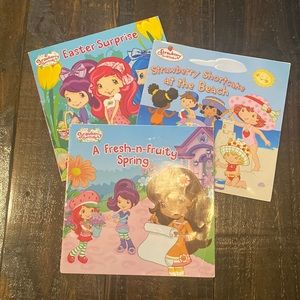 Strawberry Shortcake Books- set of 3